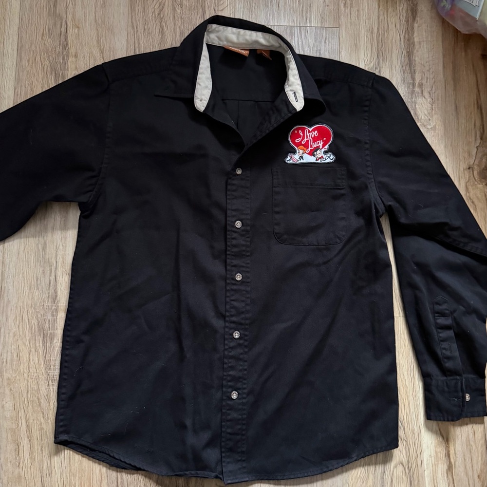 I Love Lucy Men's  Button Down Shirt